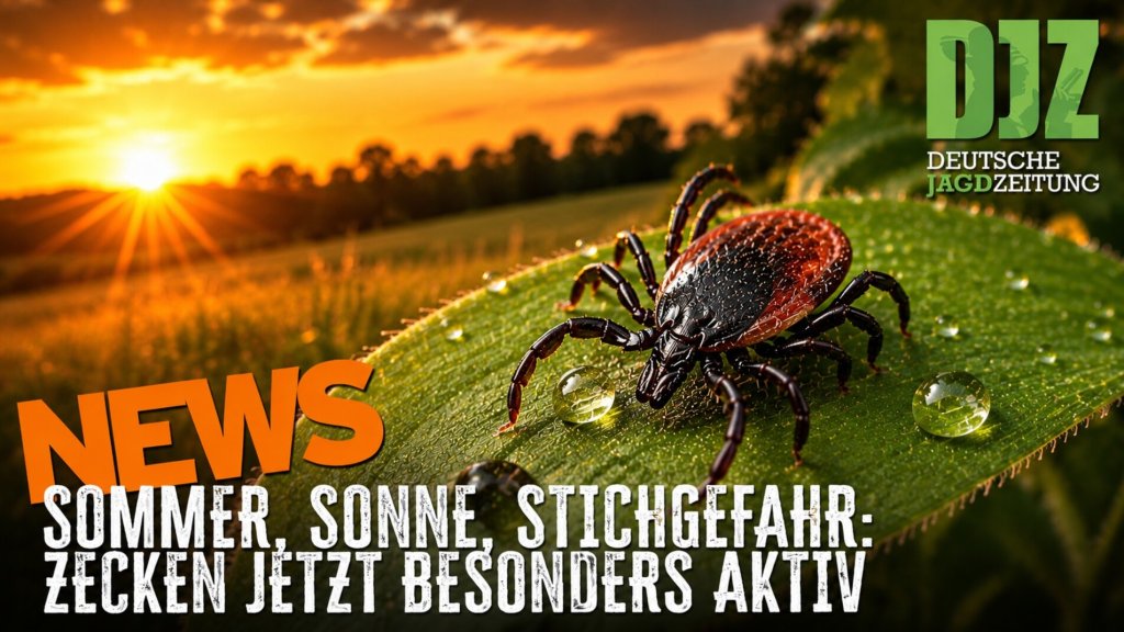 DJZ-News: Geladene Büchse im Auto, Zecken-Alarm und ASP rückt näher